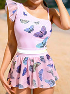 Traje de Baño Infantil Butterfly Splash
