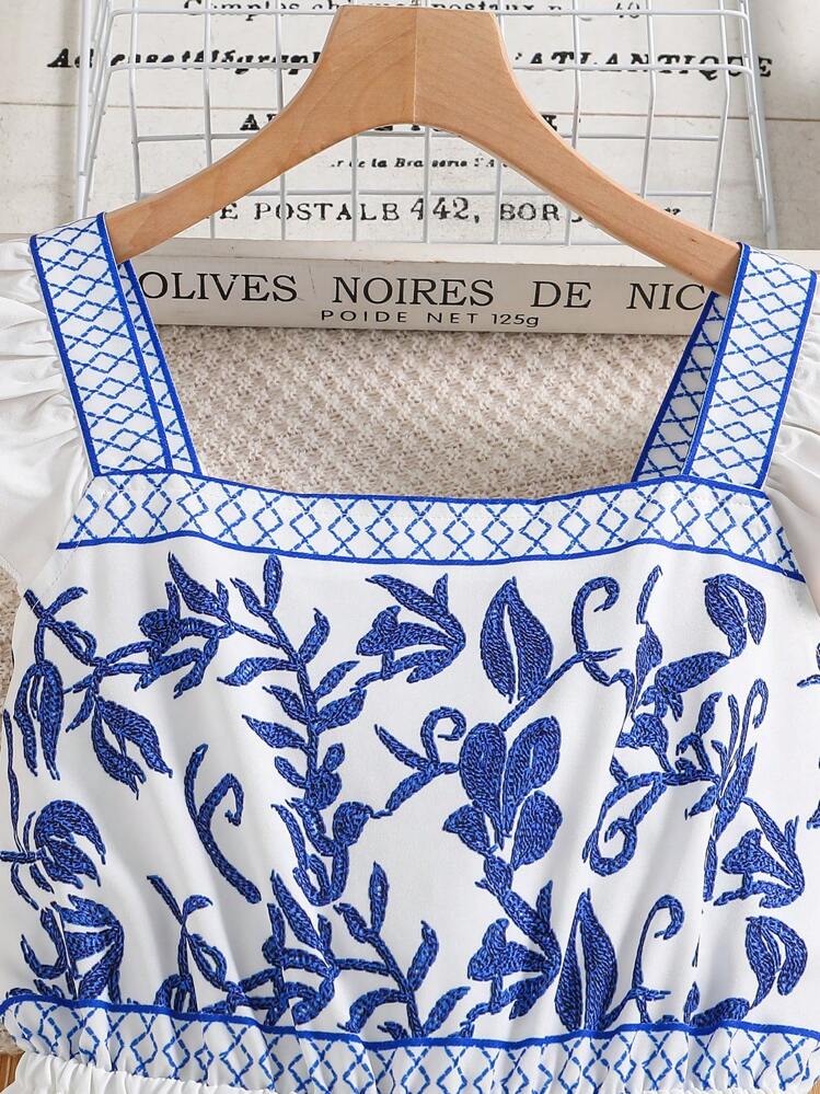 Conjunto Juvenil Blue Porcelain Chic