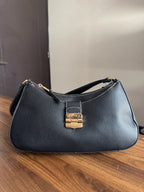 Bolsa de Mano Negra Náutica