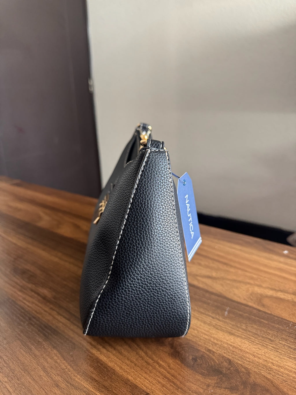 Bolsa de Mano Negra Náutica