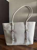 Bolsa Crema Nine West