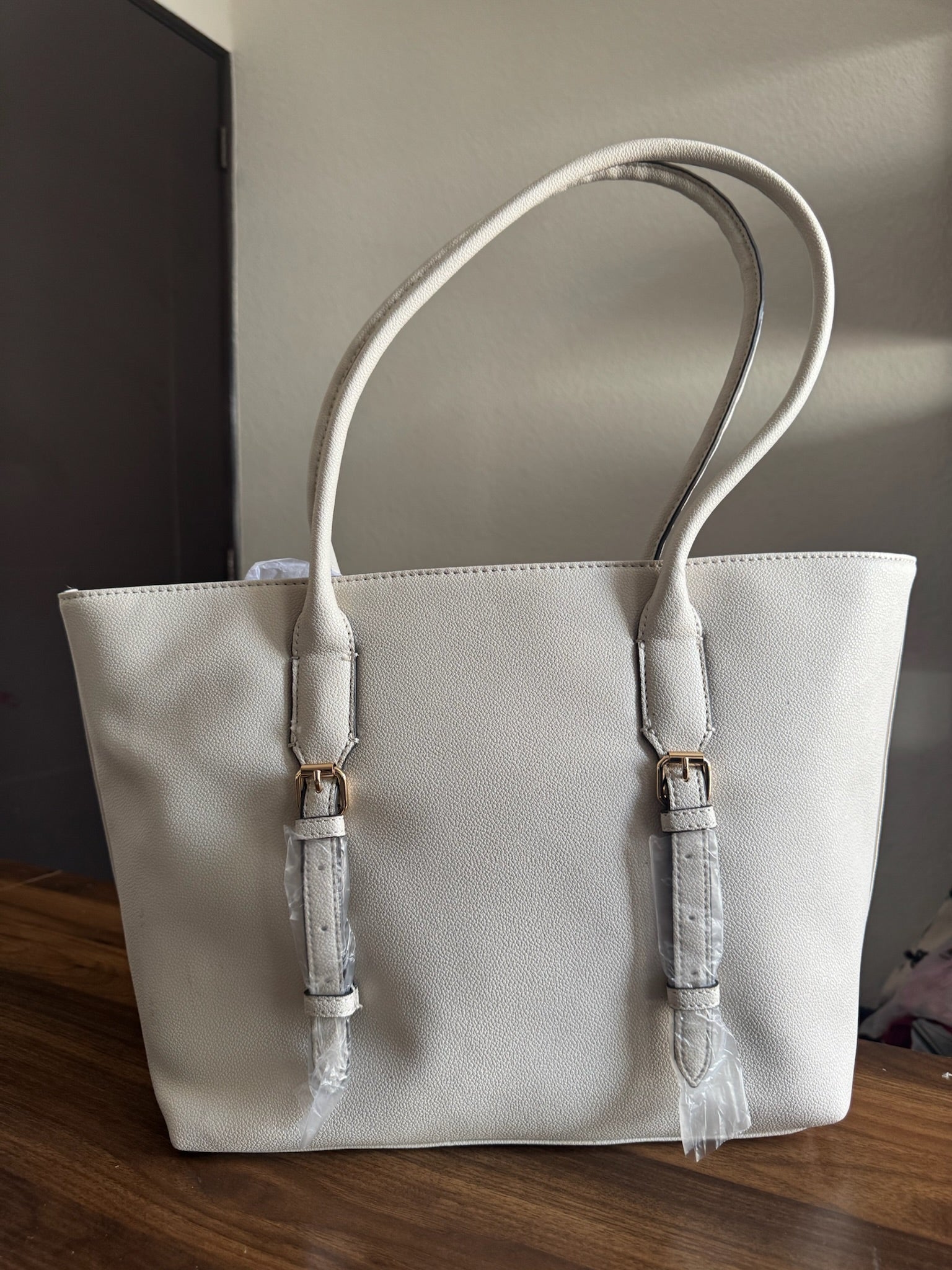 Bolsa Crema Nine West