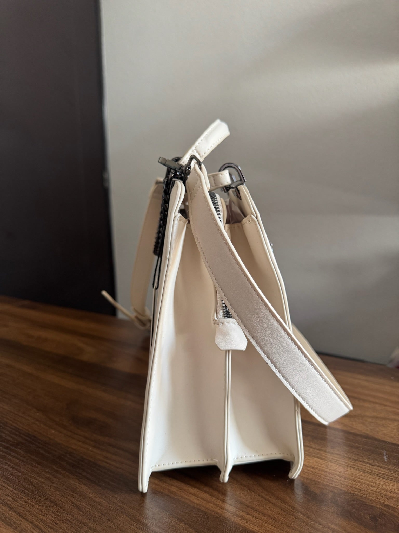 Bolsa Crema Steve Madden