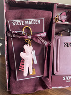 Bolsa Corinta Steve Madden con Bufanda y Llavero Original
