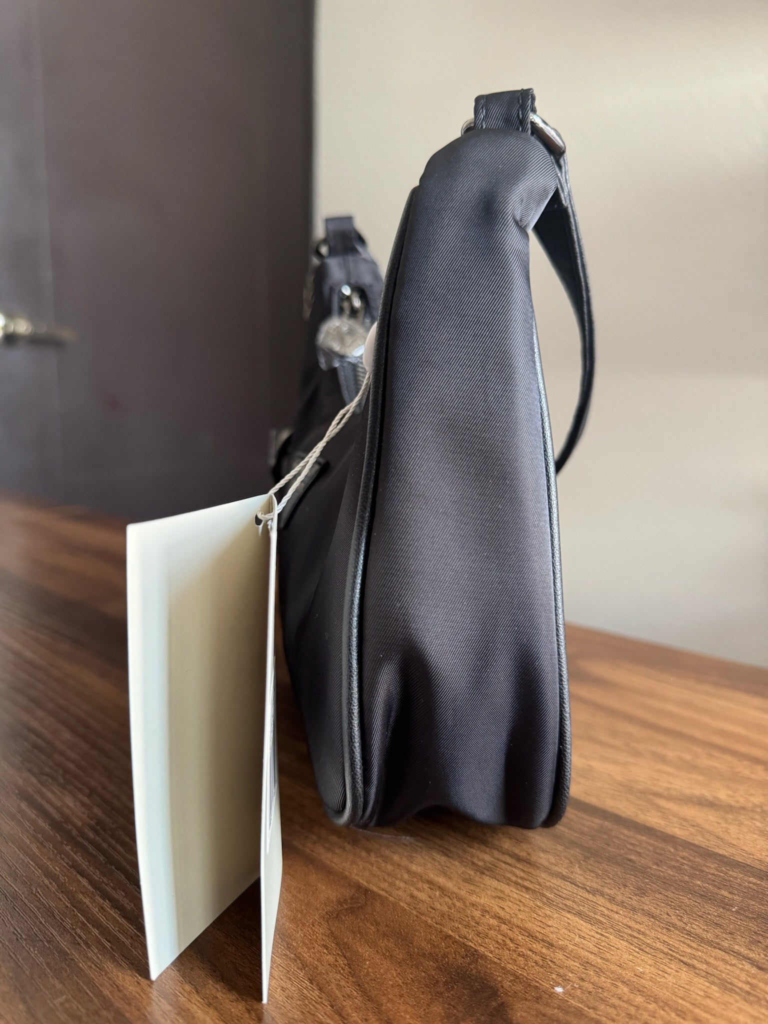 Cartera Negra Valentino Orlandi Milano Classic