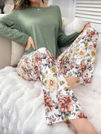 Pijama de Dama Floral Comfort