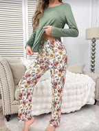 Pijama de Dama Floral Comfort
