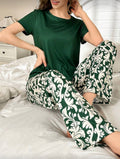 Pijama de Dama Verde Elegance