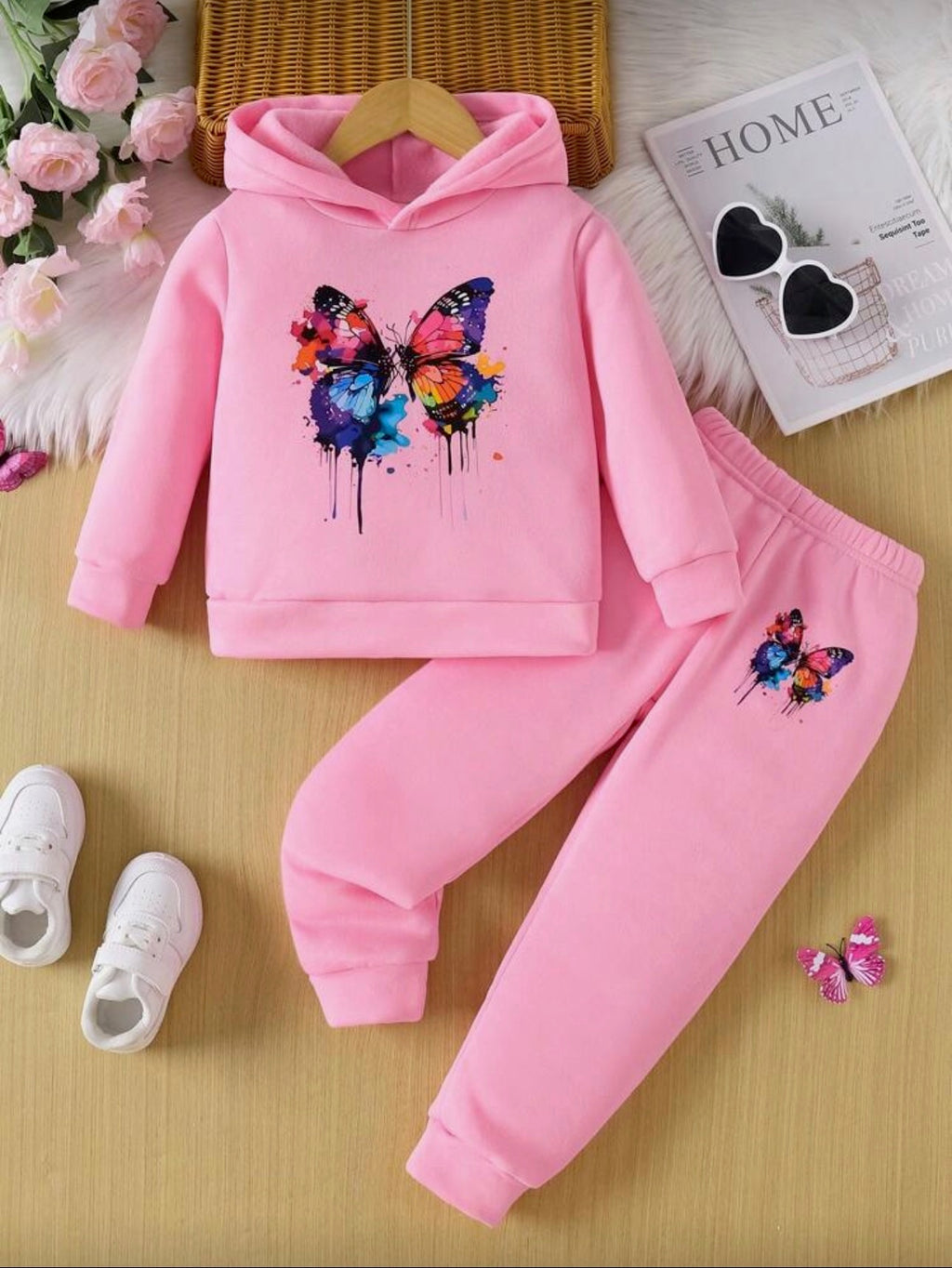 Conjunto Infantil Butterfly Candy Set