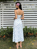 Vestido Juvenil Blue Blossom