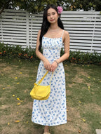 Vestido Juvenil Blue Blossom