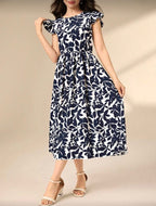 Vestido Juvenil Blue Garden Dream