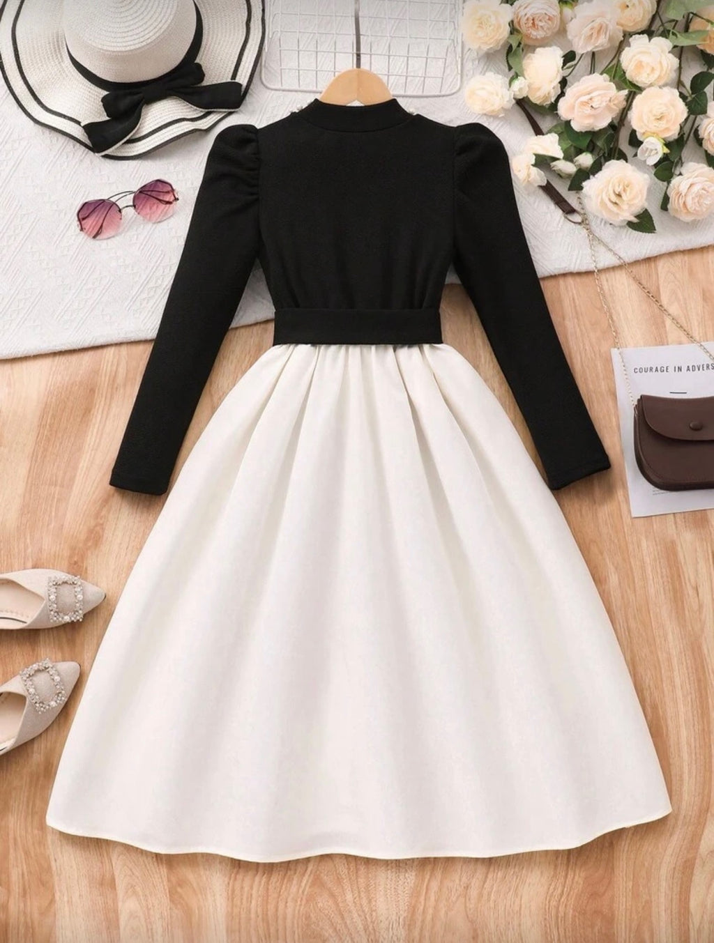 Vestido Infantil Little Pearl Elegance