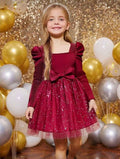 Vestido Infantil Scarlet Sparkle