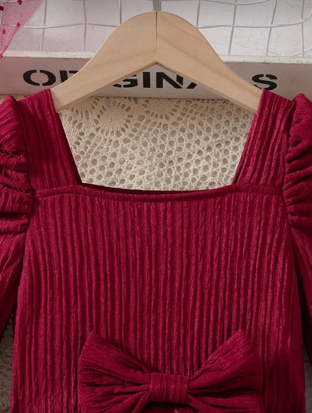 Vestido Infantil Scarlet Sparkle