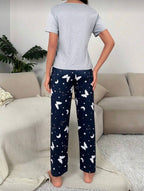 Pijama de Dama Mariposa Celestial