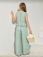 Conjunto Infantil Mint Breeze