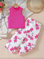Conjunto Infantil Floral Candy