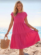 Vestido de Dama Pink Escape