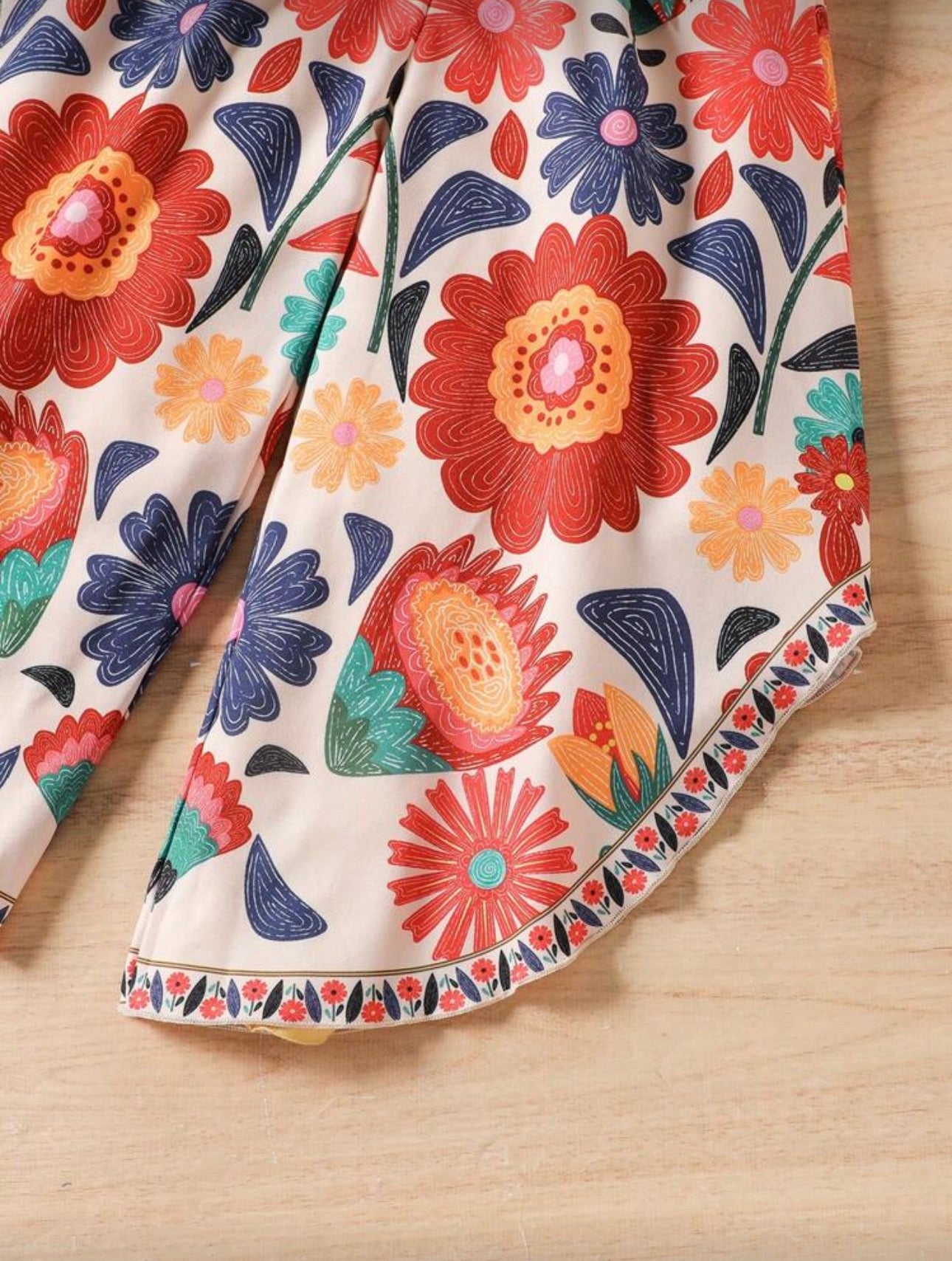 Conjunto Infantil Floral Sunset