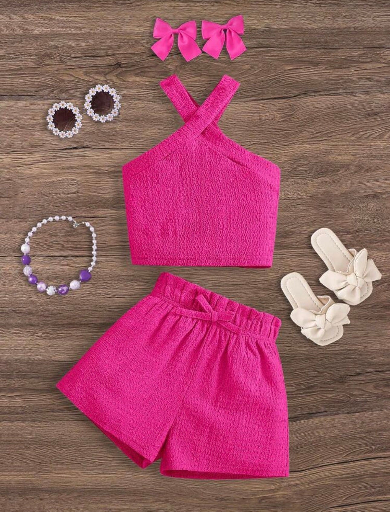 Conjunto Infantil Pink Glow