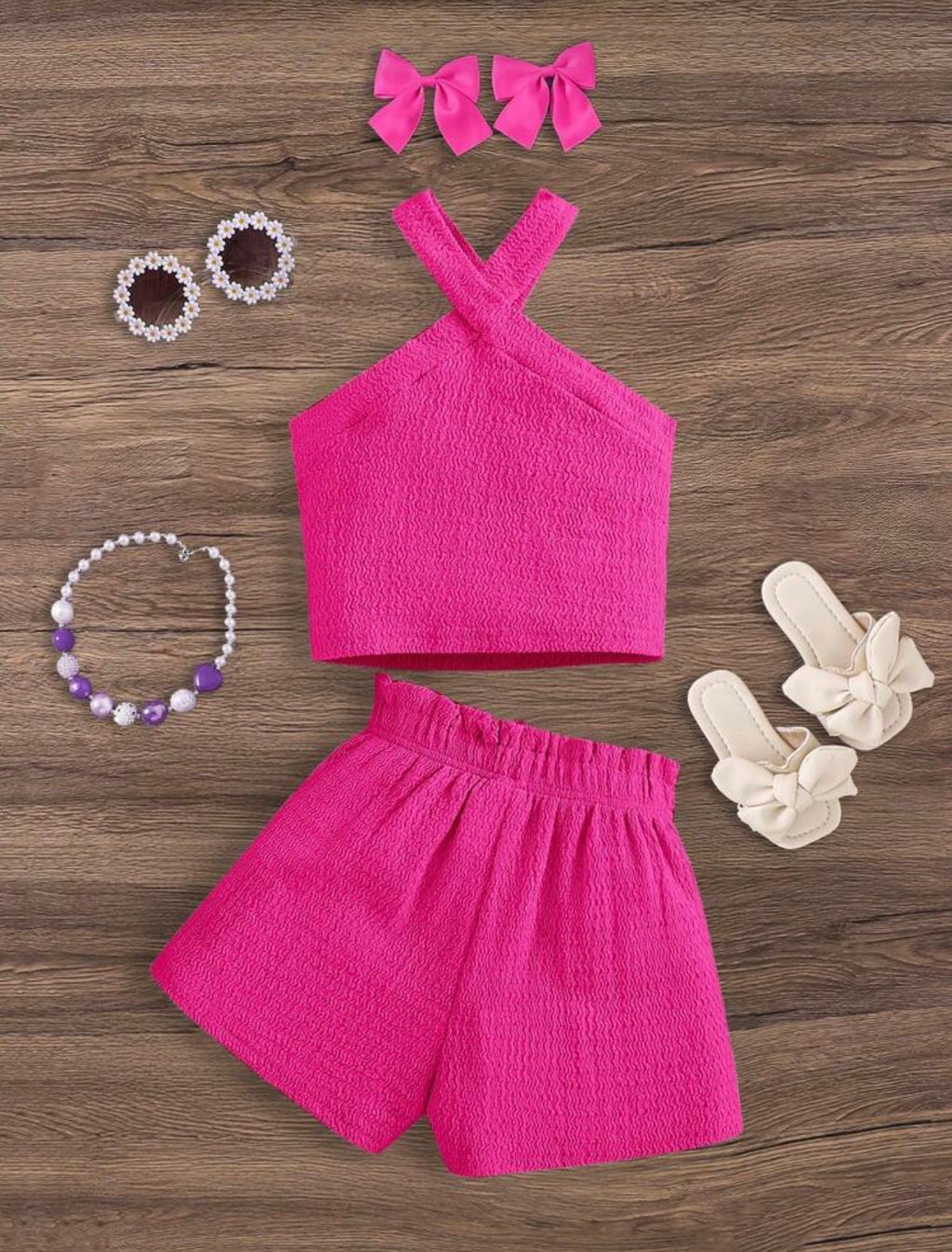 Conjunto Infantil Pink Glow