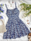 Vestido Infantil Blue Blossom
