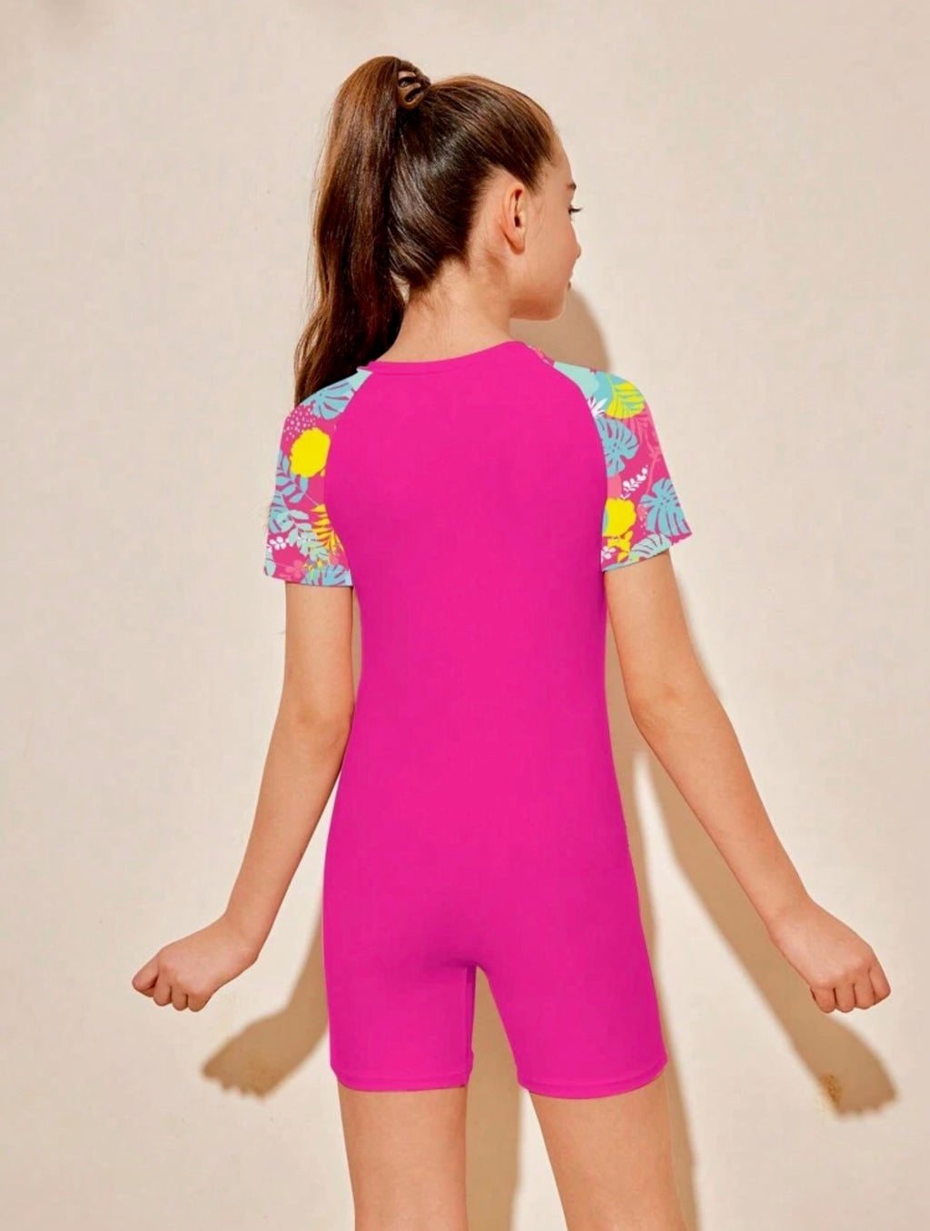 Traje de Baño de Niña Summer Pink Surf