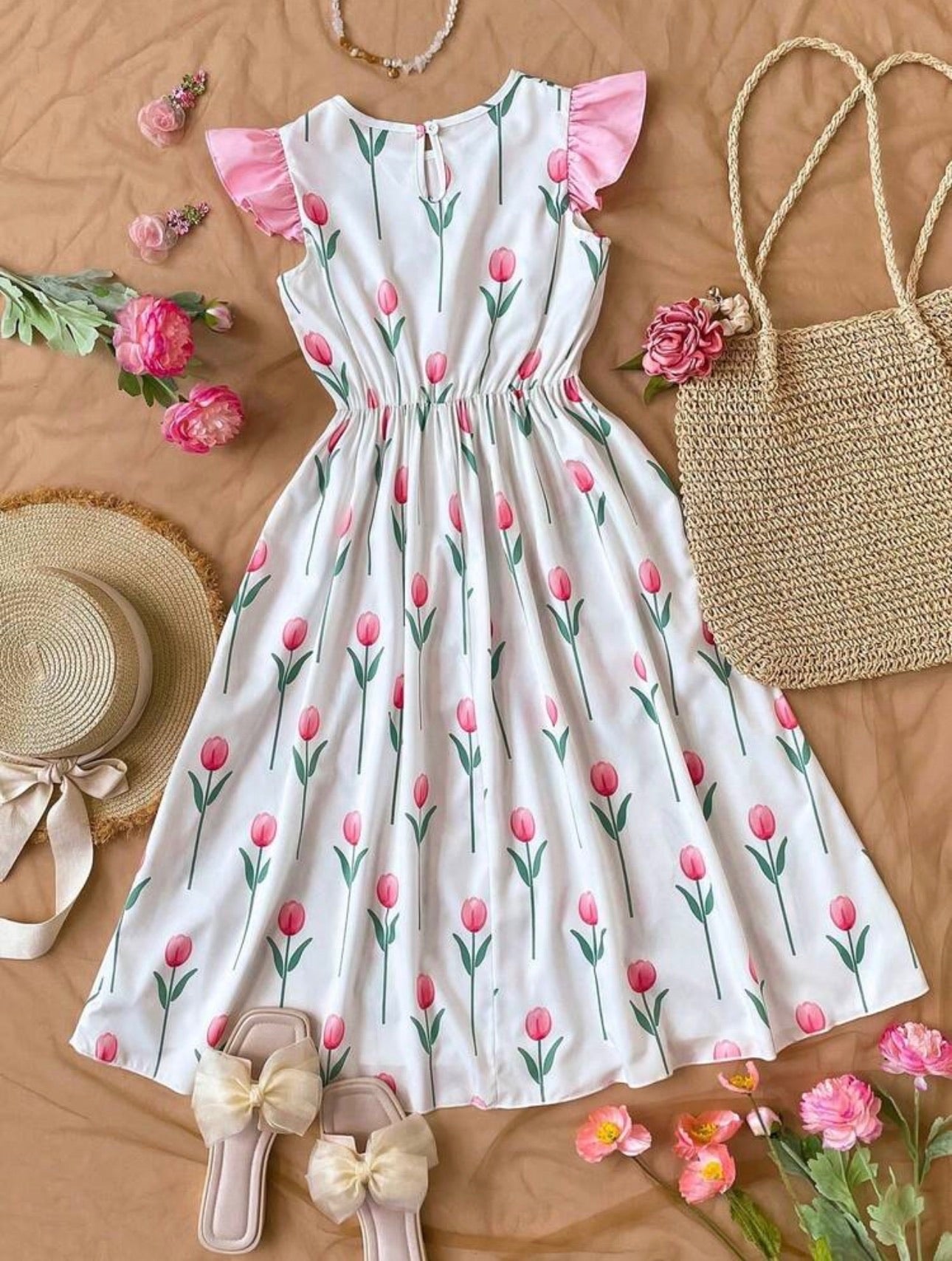 Vestido Infantil Tulip Dreams