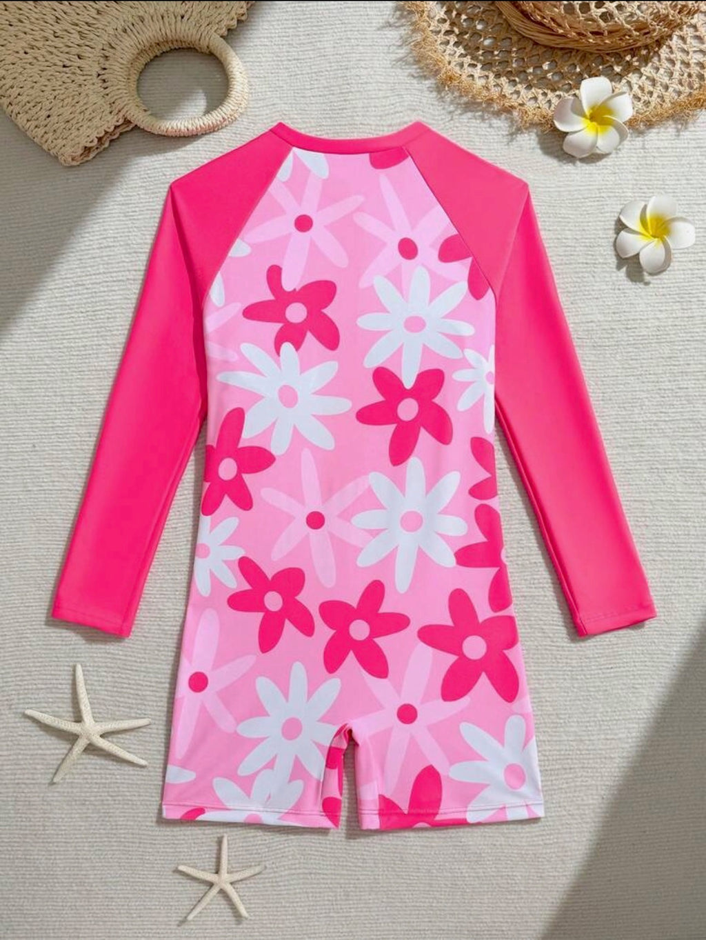 Traje de Baño de Niña Pink Daisy