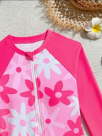 Traje de Baño de Niña Pink Daisy