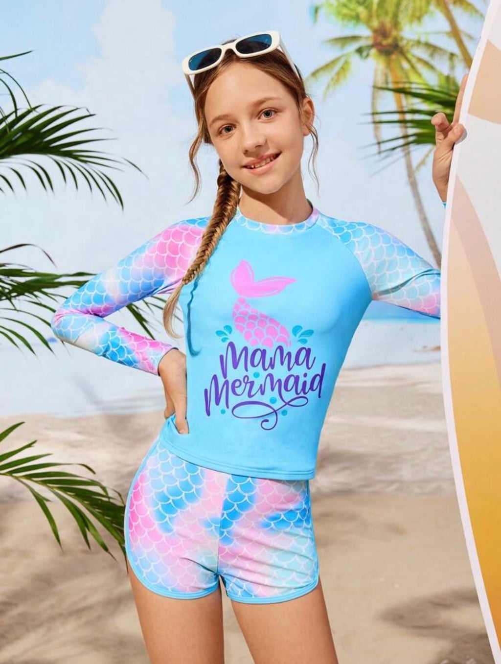 Traje de Baño de Niña Mermaid Dreams