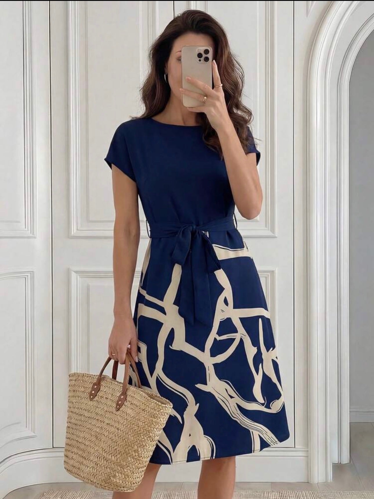 Vestido de Dama Blue Essence