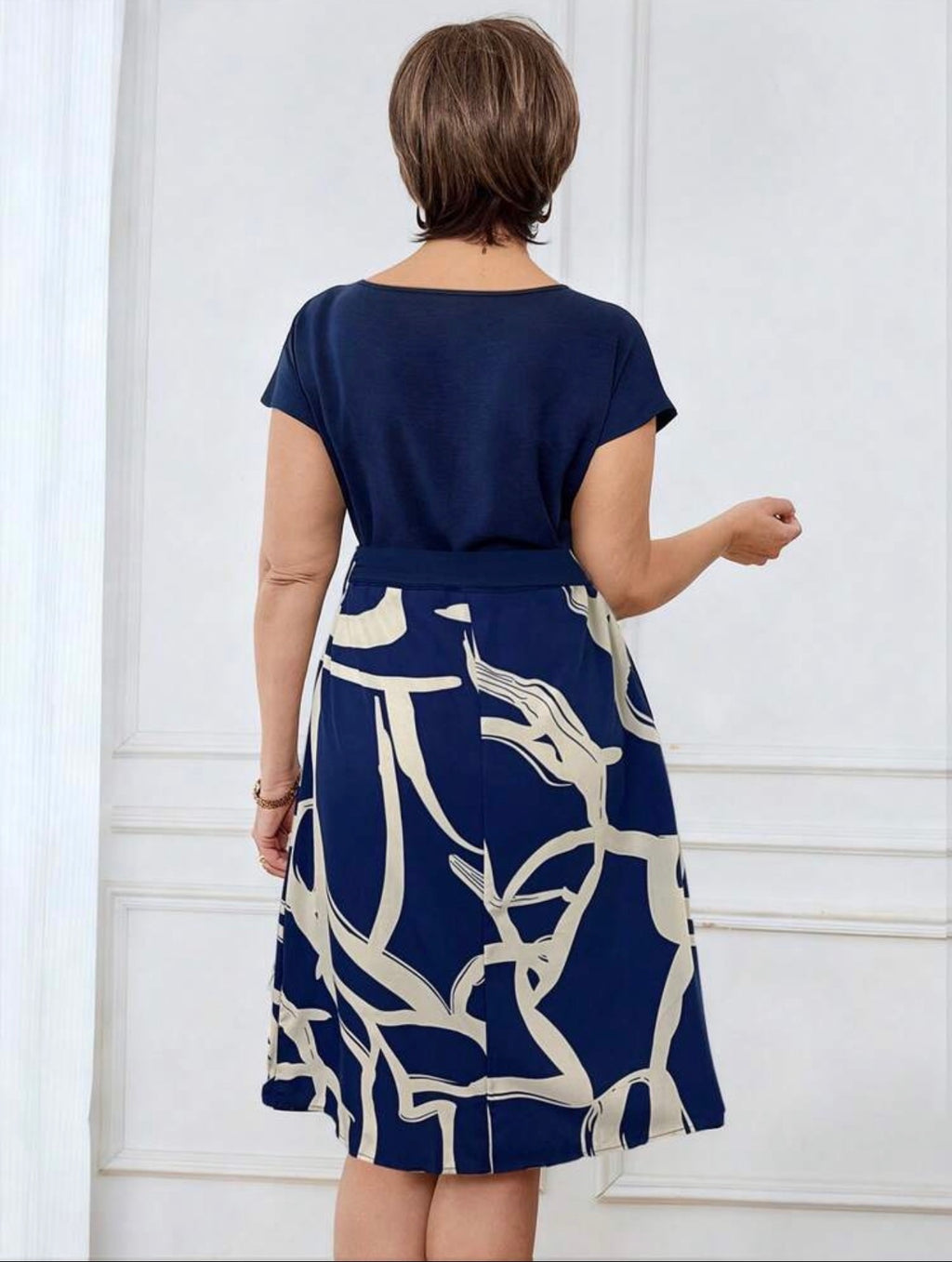 Vestido de Dama Blue Essence