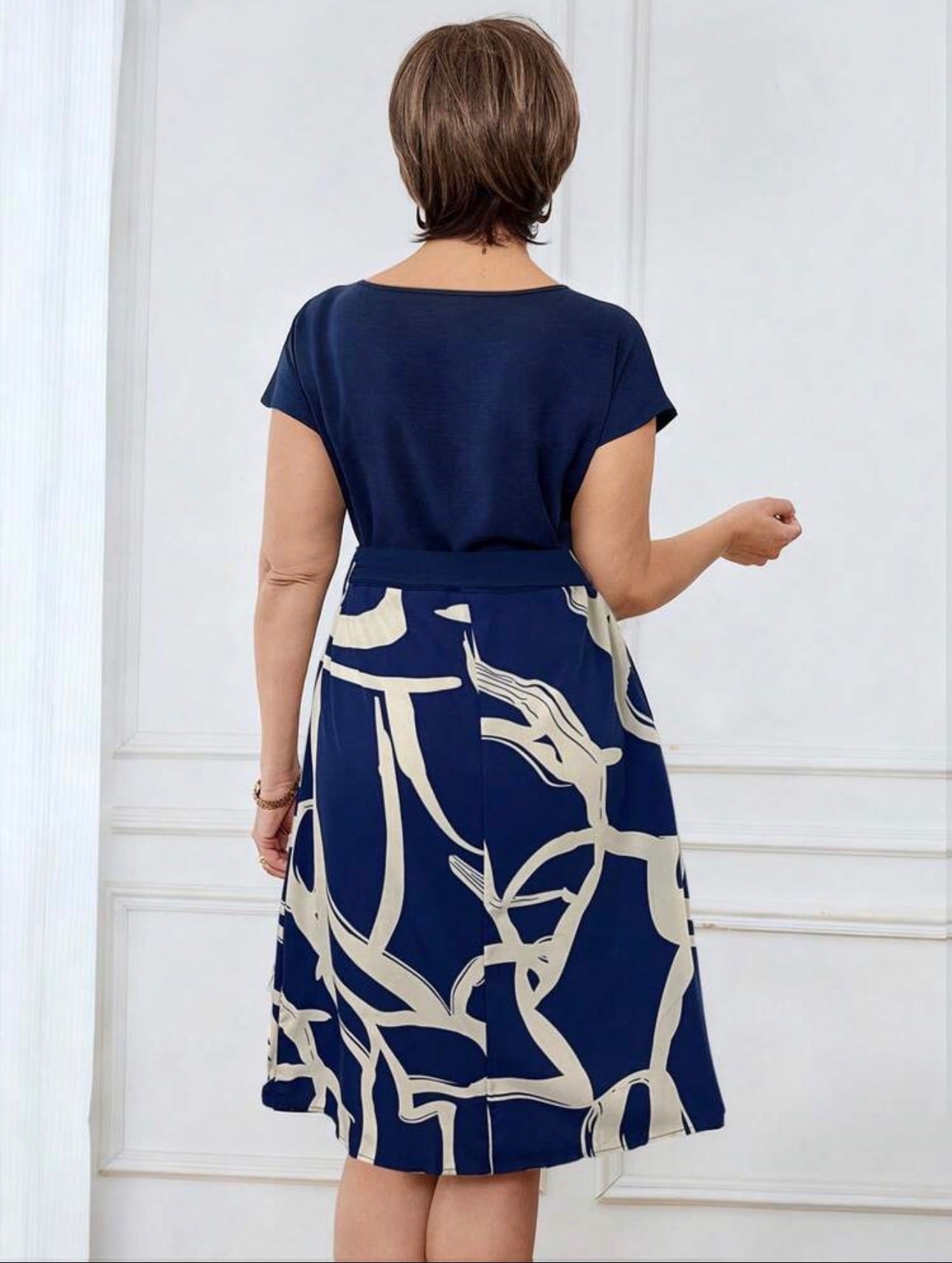 Vestido de Dama Blue Essence