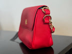 Bolsa Tommy Hilfiger Classic Flap Crossbody Red