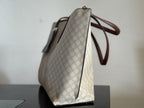 Bolsa Nine West Signature Large Tote Set Vanilla