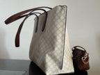 Bolsa Nine West Signature Large Tote Set Vanilla