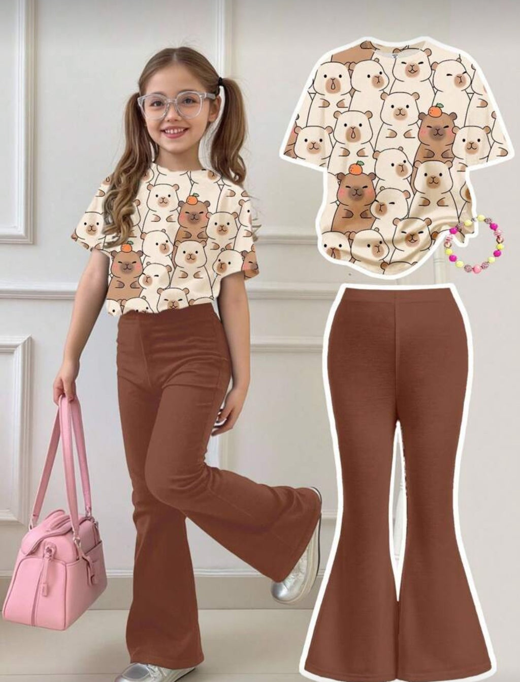 Conjunto Infantil Capibara Pop