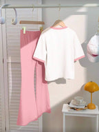 Conjunto Infantil Capibara Rosé – Rosa Claro