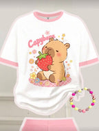 Conjunto Infantil Capibara Rosé – Rosa Claro
