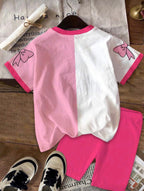Conjunto Infantil Capibara Pink Casual