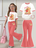 Conjunto Infantil Capibara Rosé – Rosa Fuerte