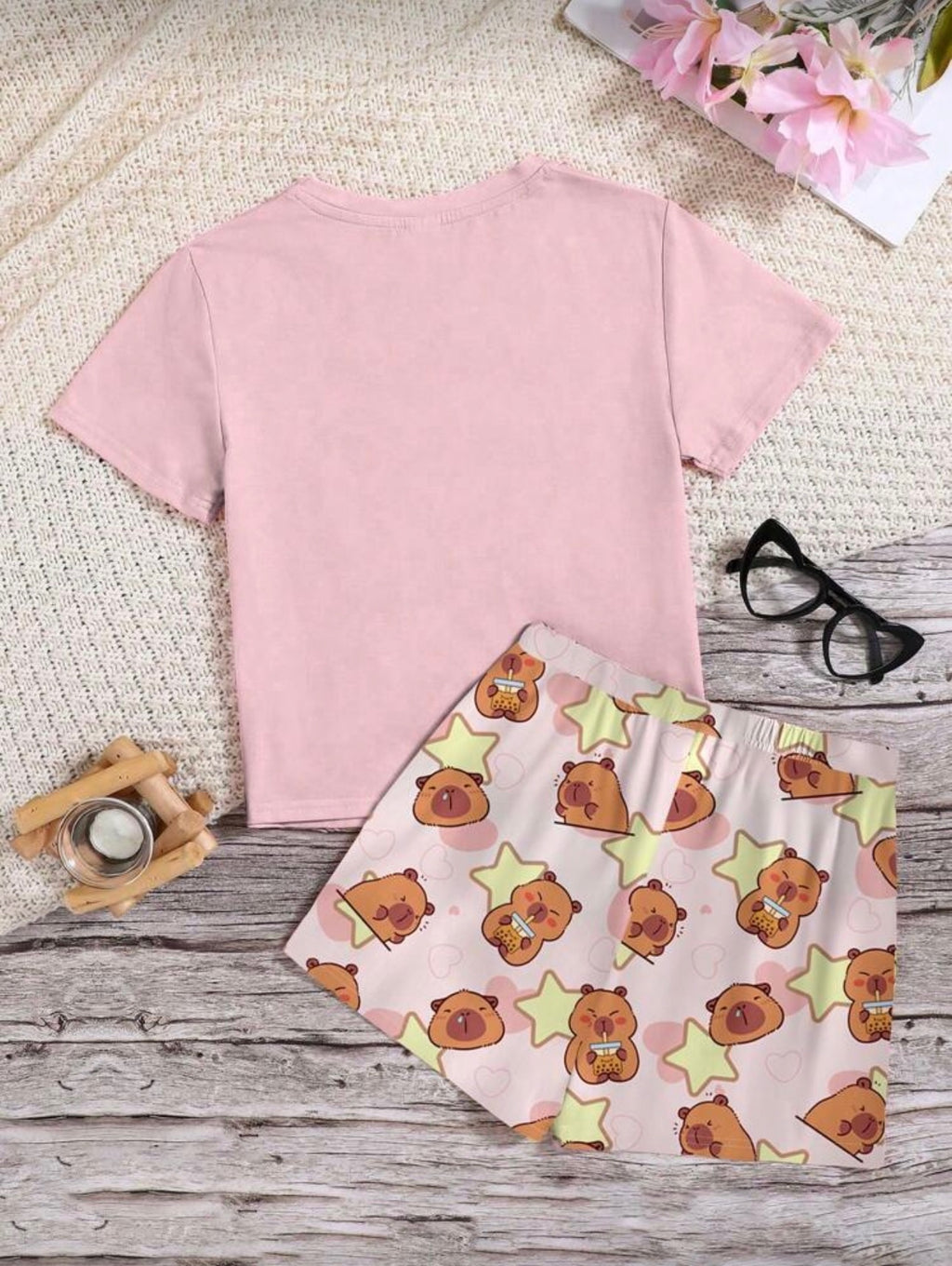 Conjunto Infantil Capibara Sweet Smile