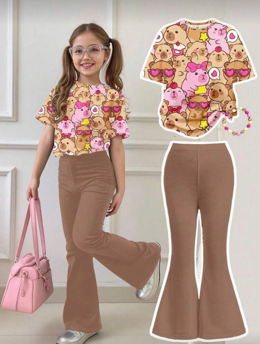 Conjunto Infantil Capibara Earth Pop