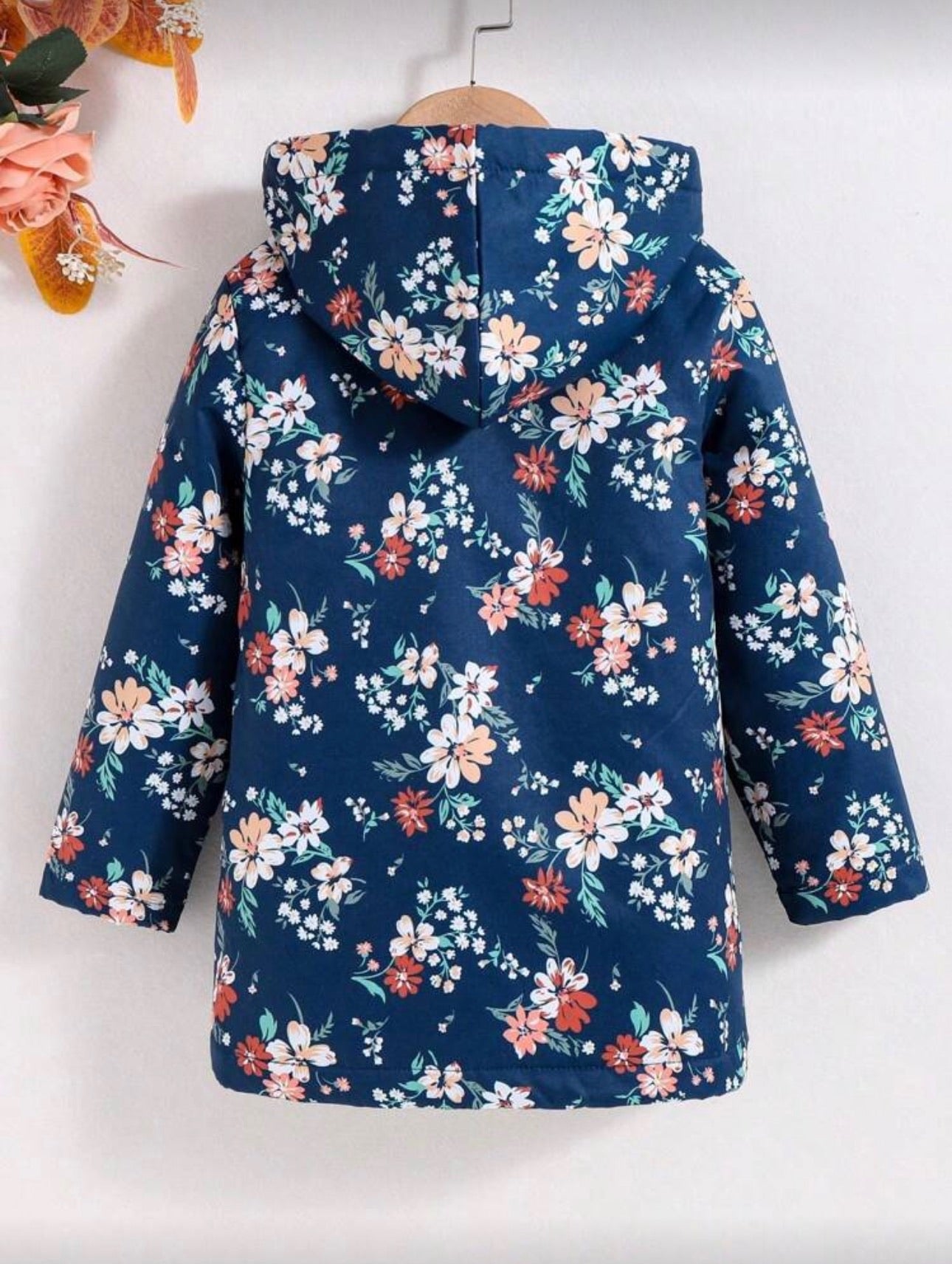 Abrigo Infantil Floral Winter Bloom