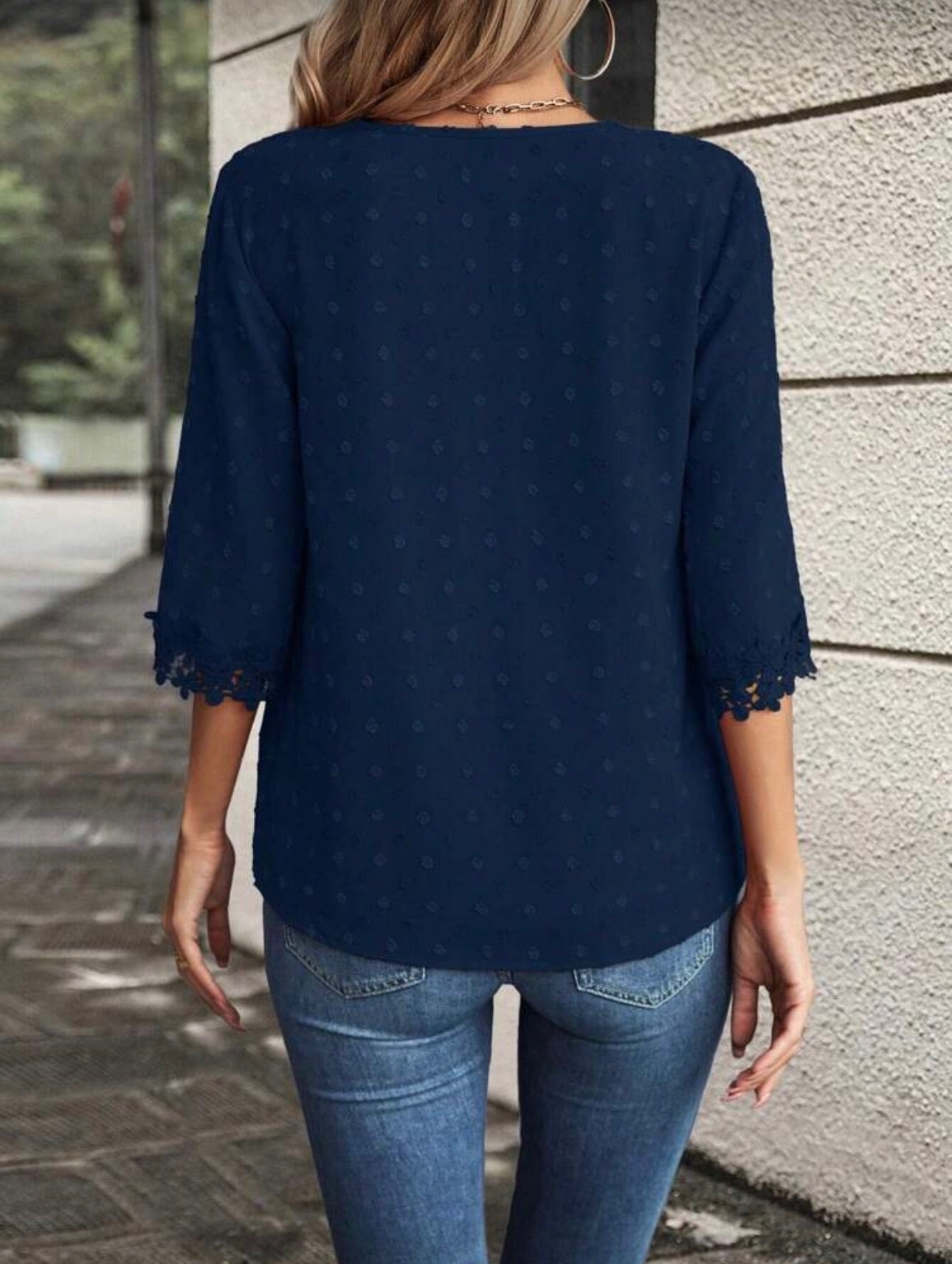 Blusa Femenina Navy Grace