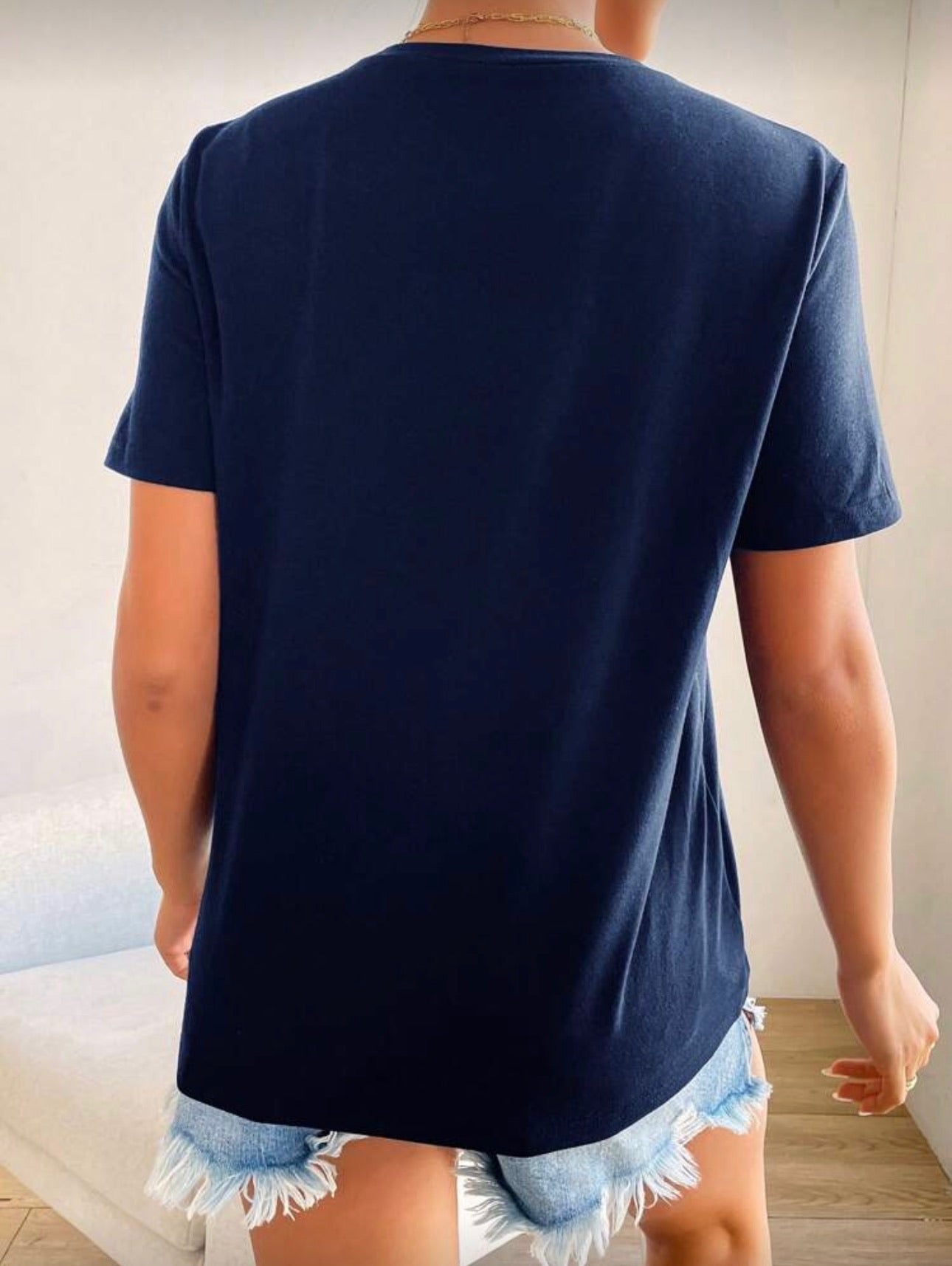 Blusa Femenina Navy Heart