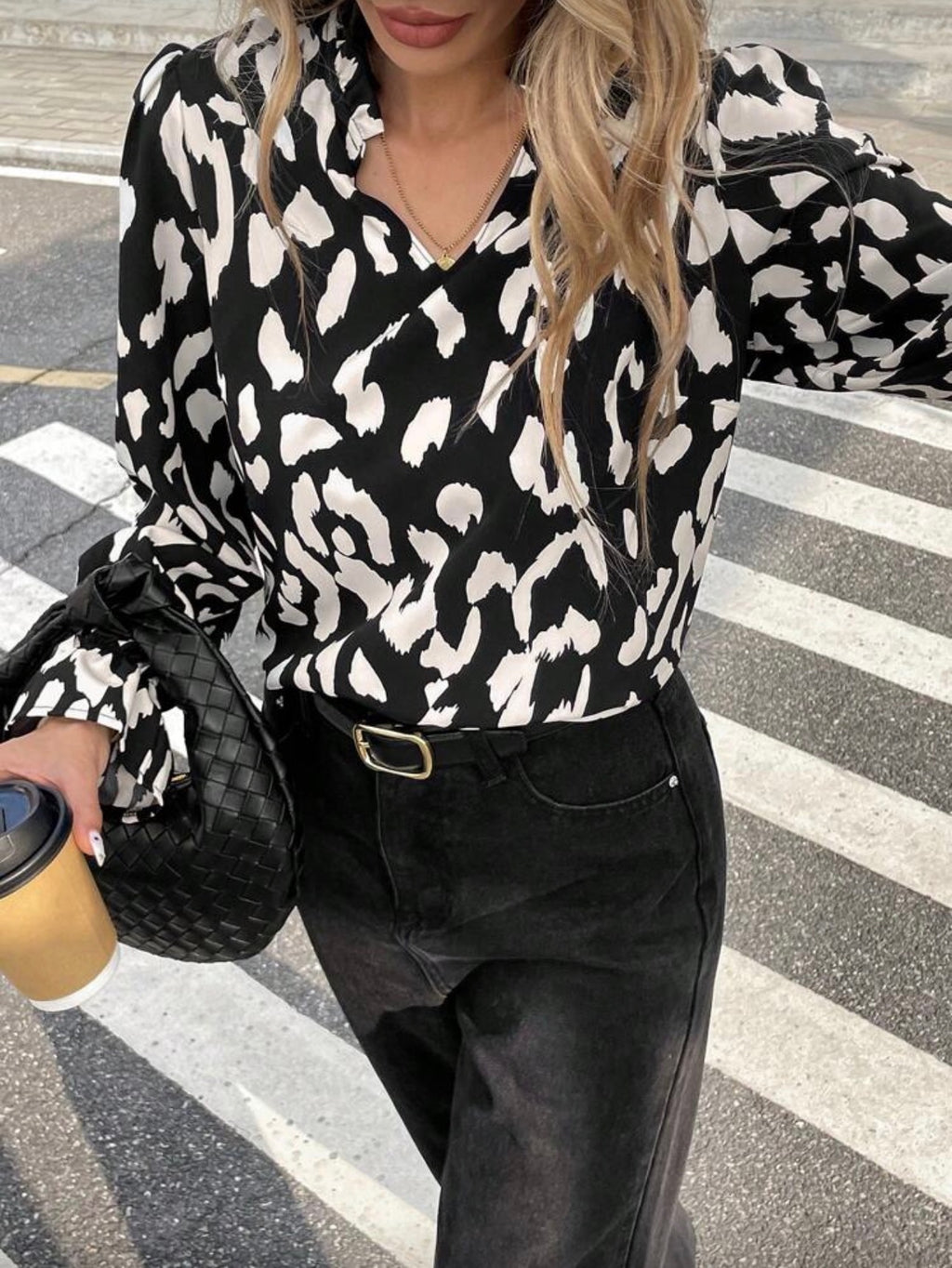 Blusa Femenina Noir Wild