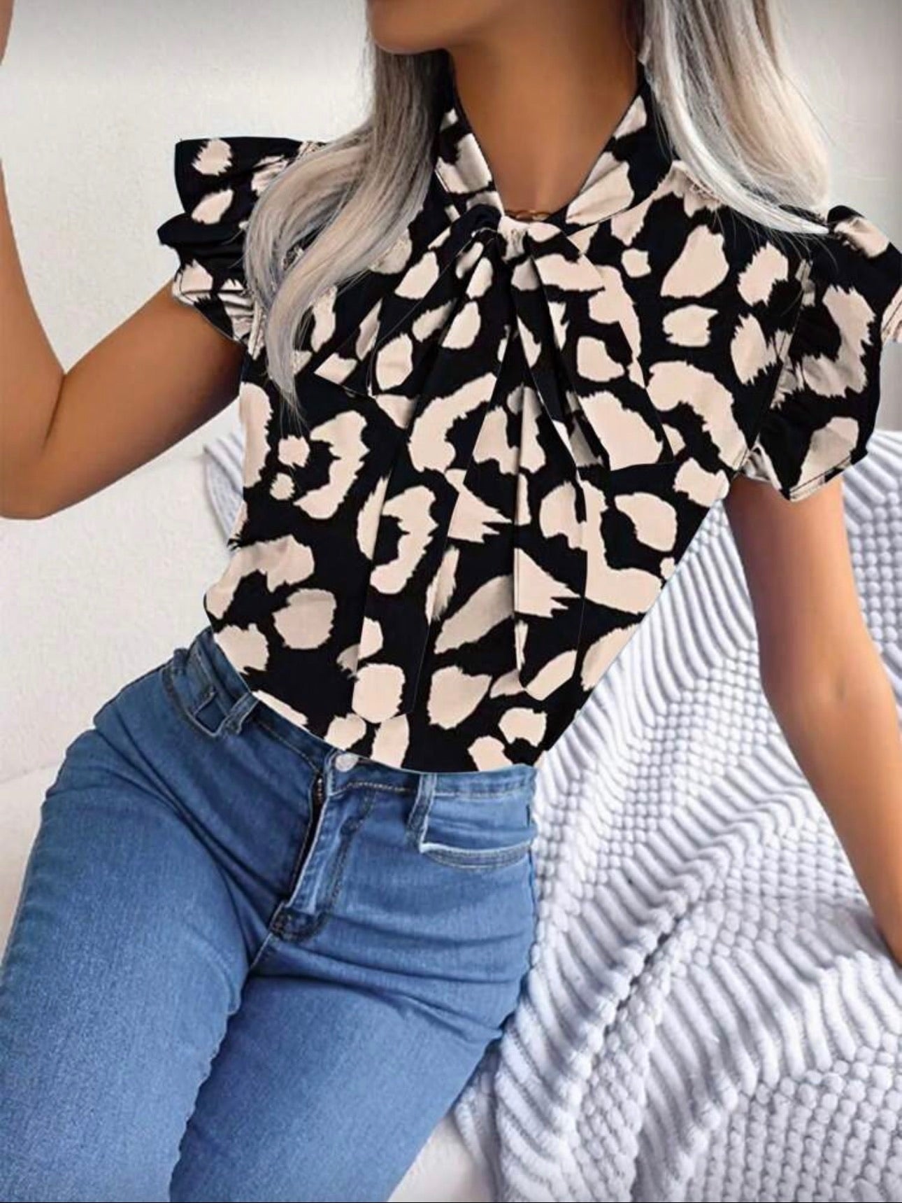 Blusa Femenina Wild Bow